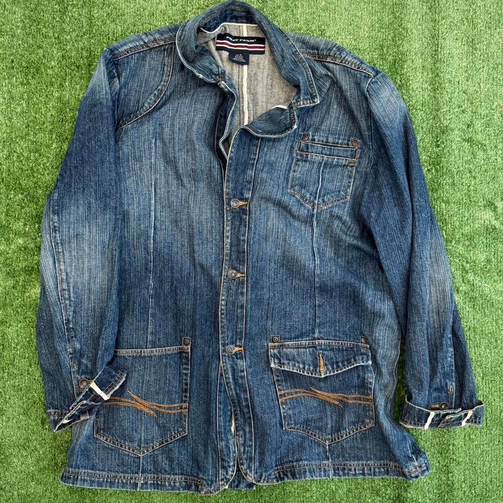 Phat-farm Women's Blue and Navy Jacket